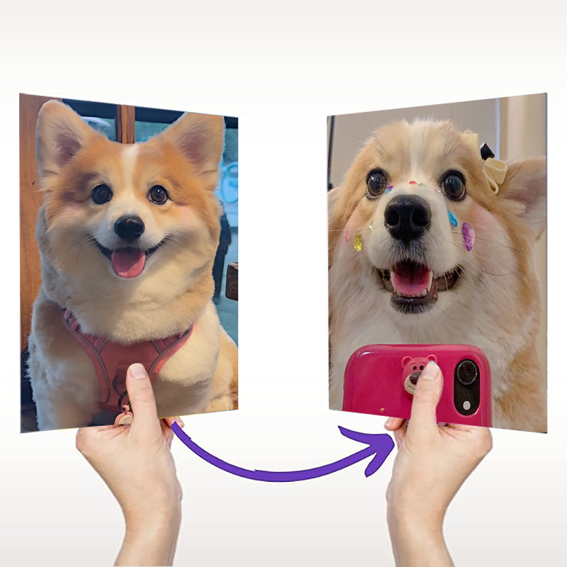 Personalized Lens Photo Flip Picture