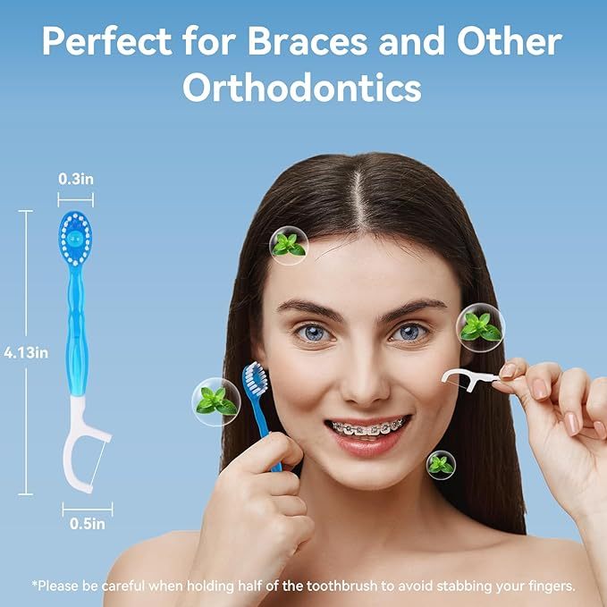 Convenient oral cleaning kit