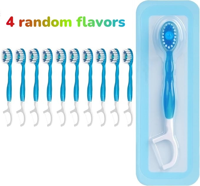 Convenient oral cleaning kit