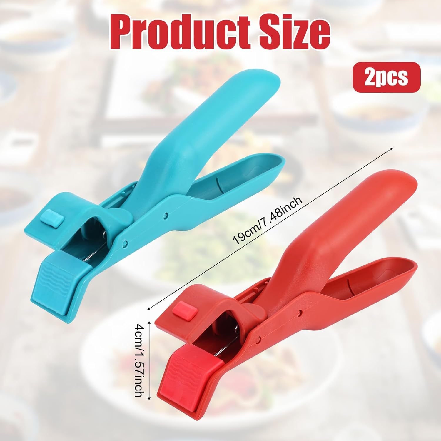 Anti-scalding bowl clip non-slip silicone plate lifter