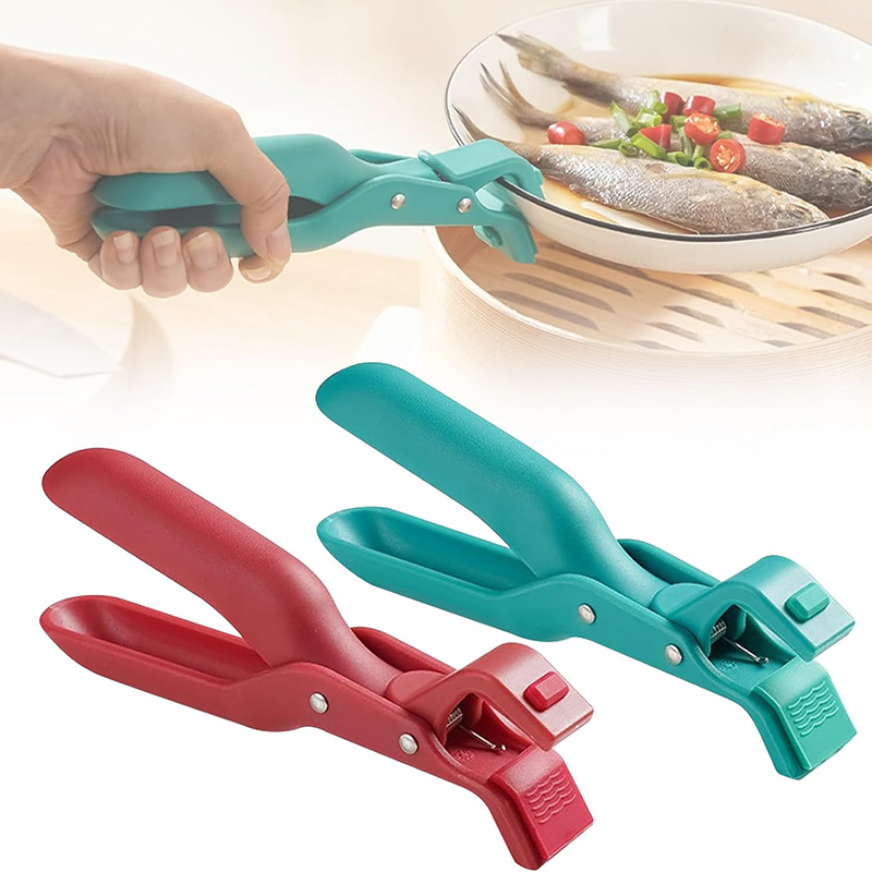 Anti-scalding bowl clip non-slip silicone plate lifter