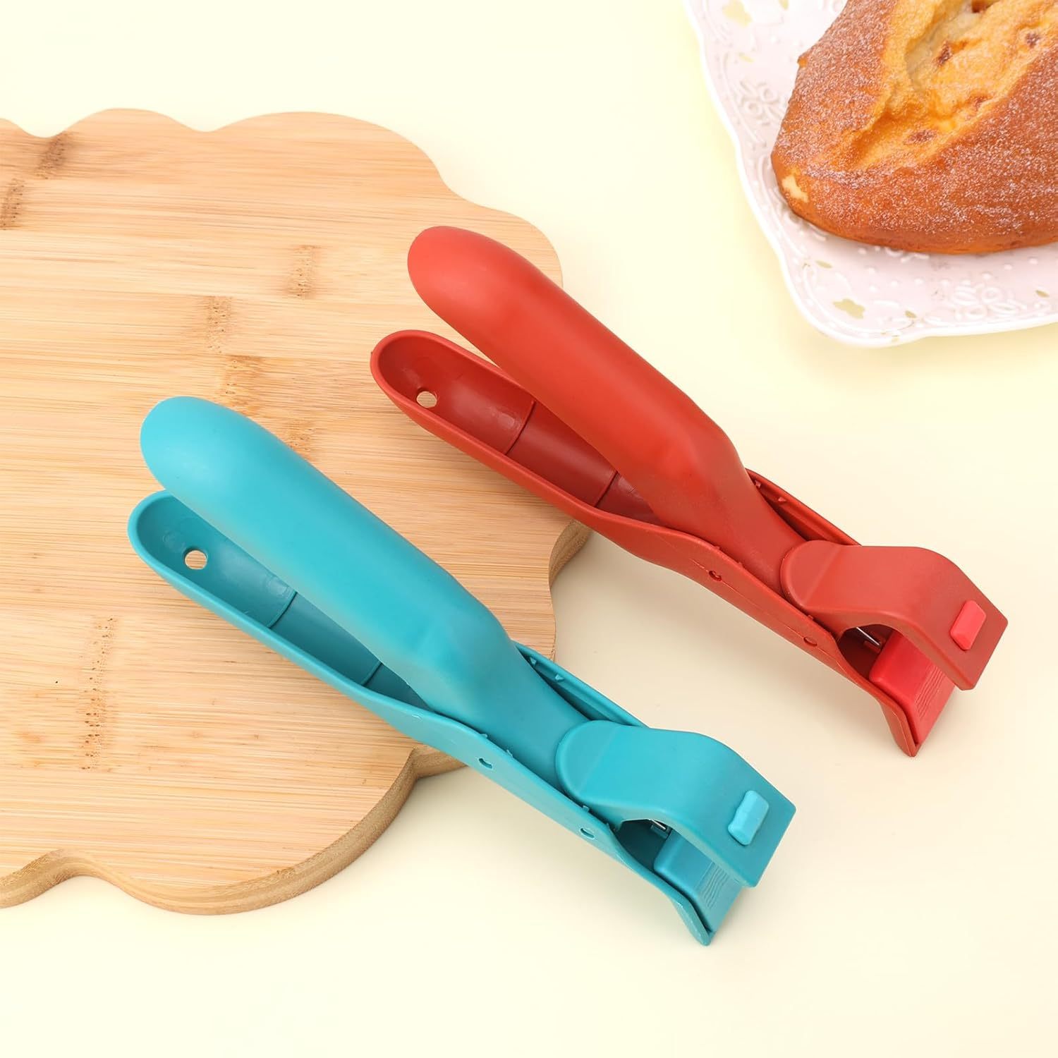 Anti-scalding bowl clip non-slip silicone plate lifter