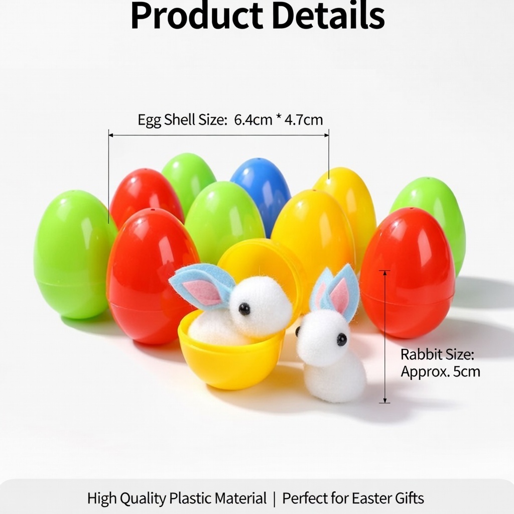  Easter Bunny Surprise Eggs 