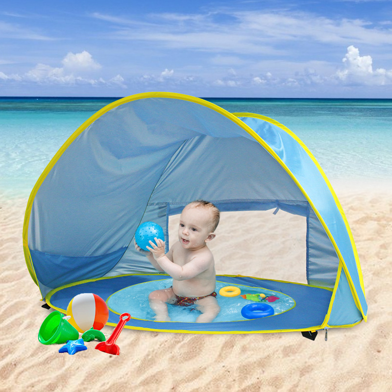 Foldable baby tent