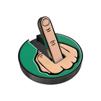 Funny Middle Finger Golf Ball Marker