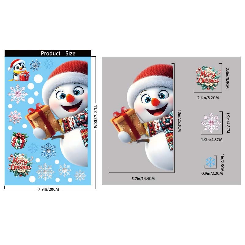 Christmas Static Stickers