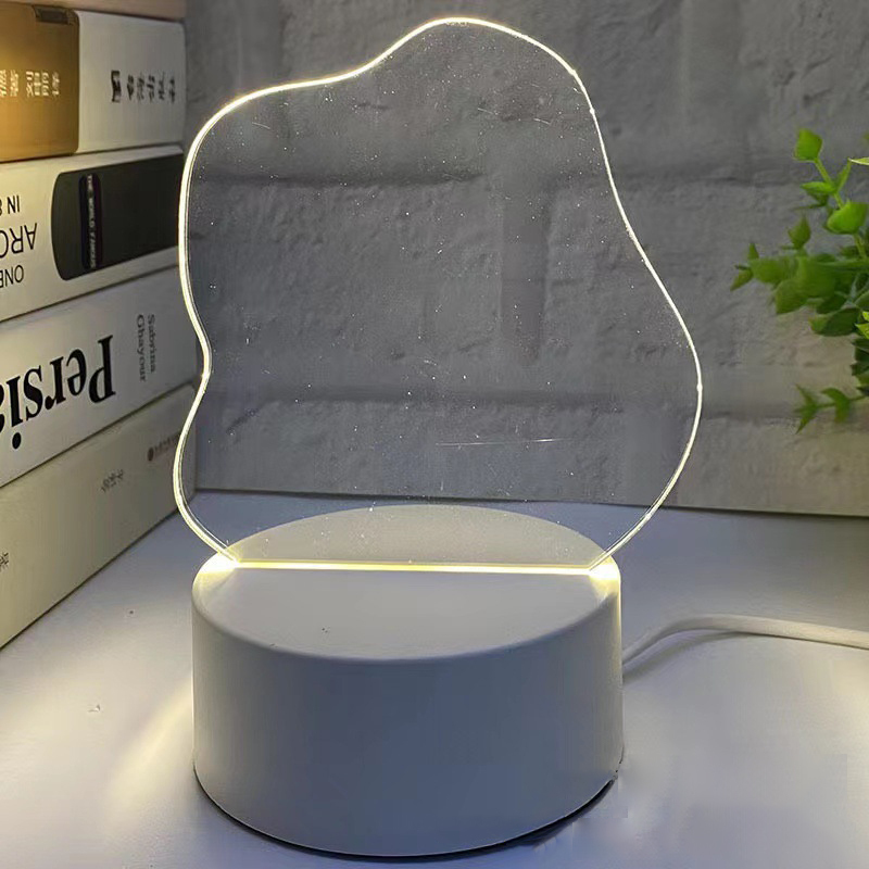 Luminous diary desk lamp