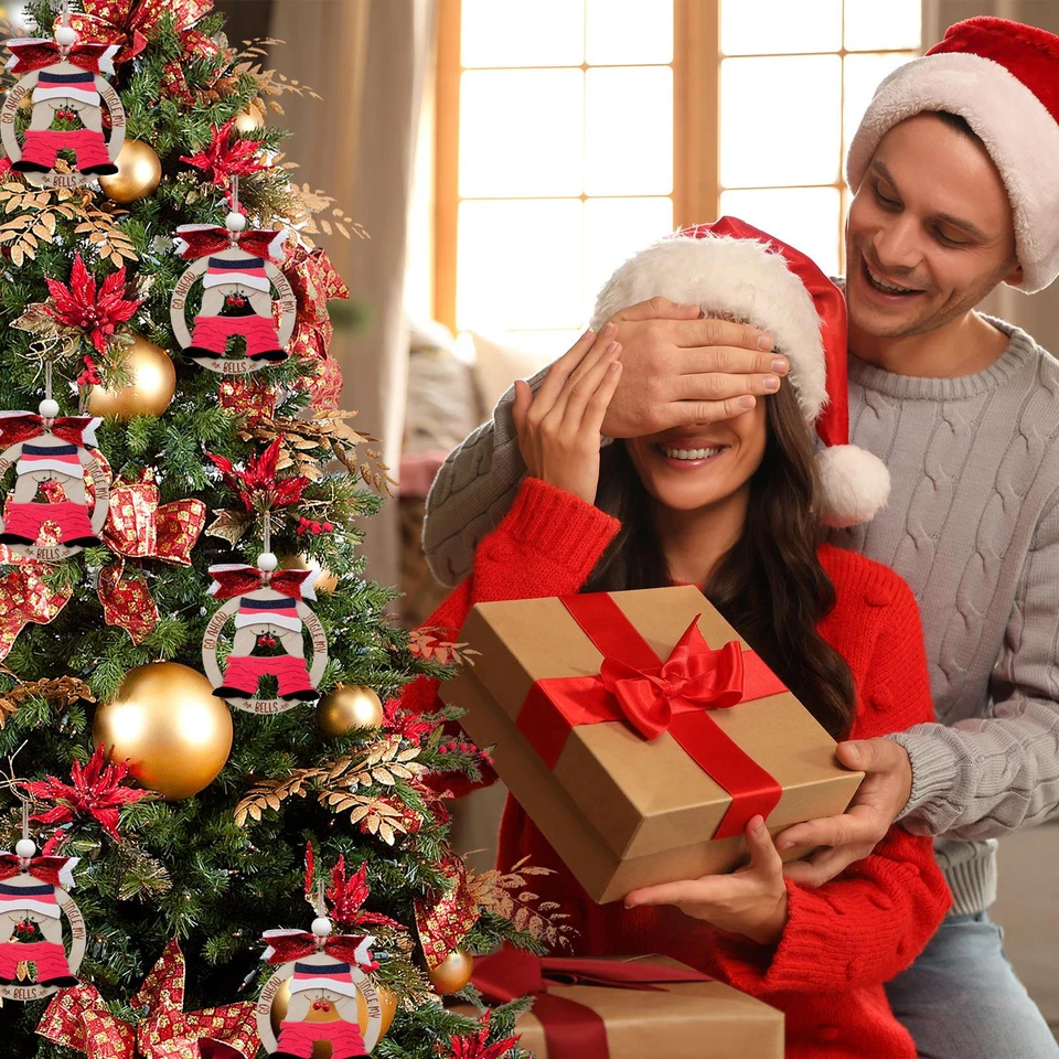 Christmas wooden ornaments