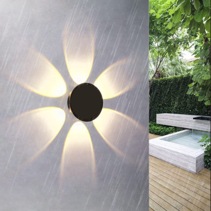 Flower-Shaped Remote Control Light