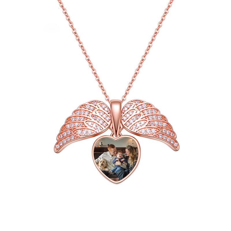 Personalized Wing Necklace
