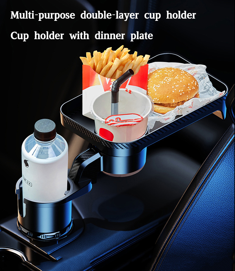 Car cup holder bar stand extender