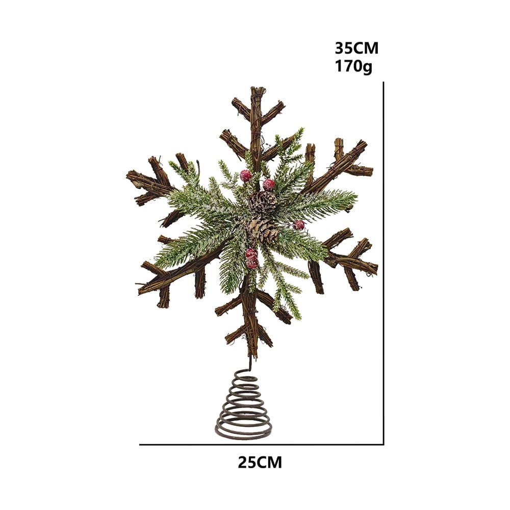 DIY Christmas Tree Top Decoration