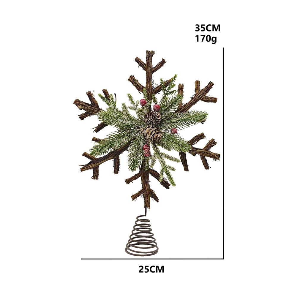 DIY Christmas Tree Top Decoration