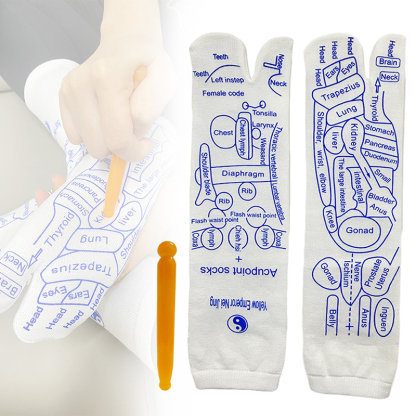 Foot acupuncture socks