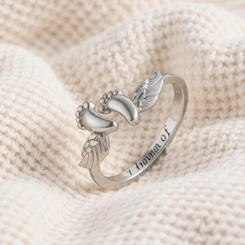 Mom's Angel Ring