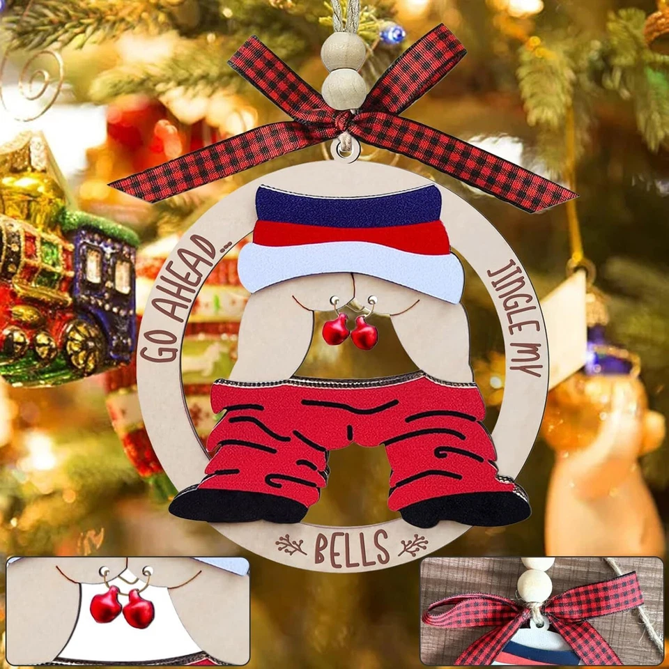 Christmas wooden ornaments