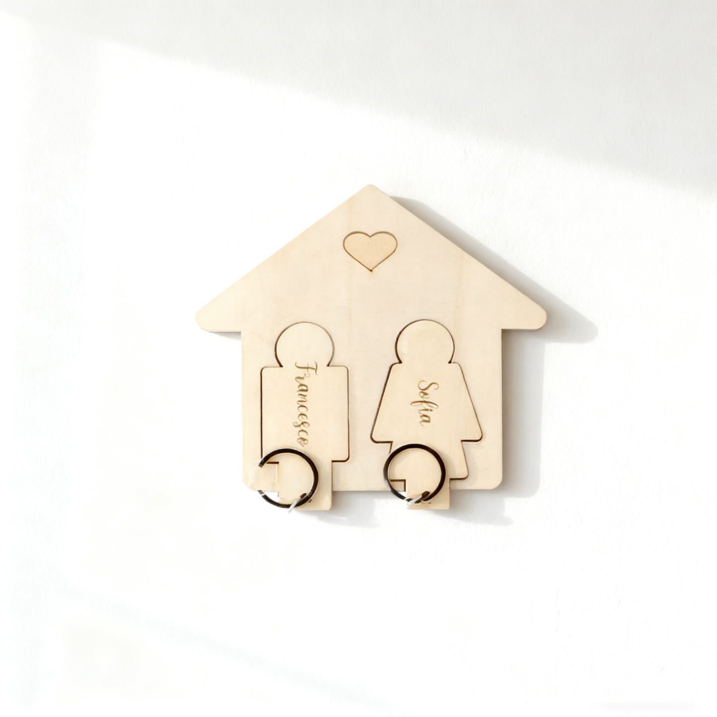 DIY Wooden Keychain Pendant