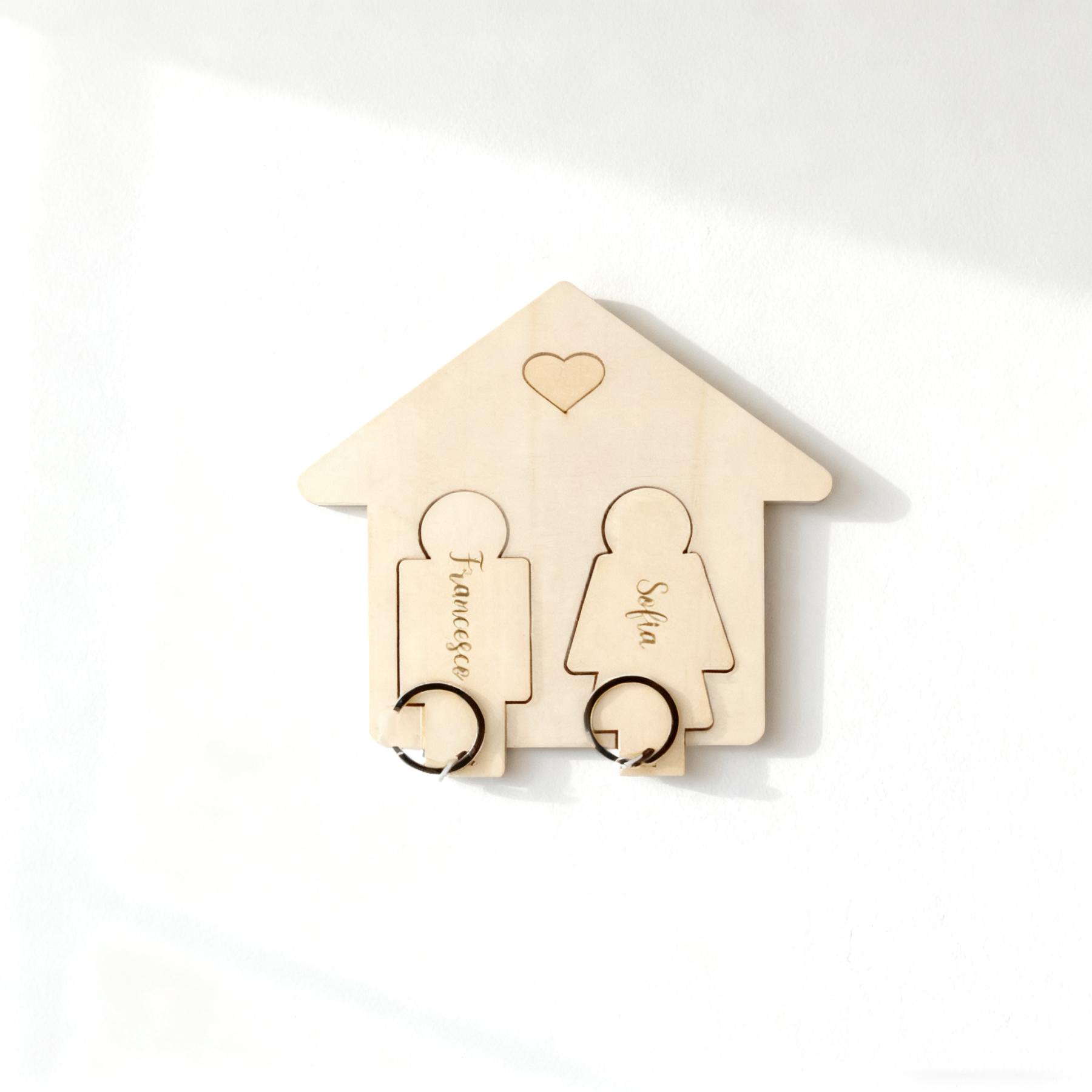 DIY Wooden Keychain Pendant