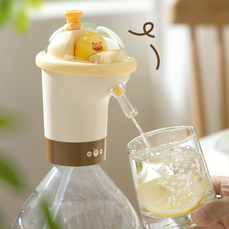 Electric fully automatic pure water bucket water press