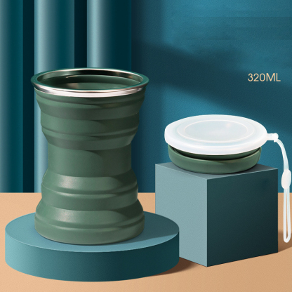 Creative mini retractable cup strap