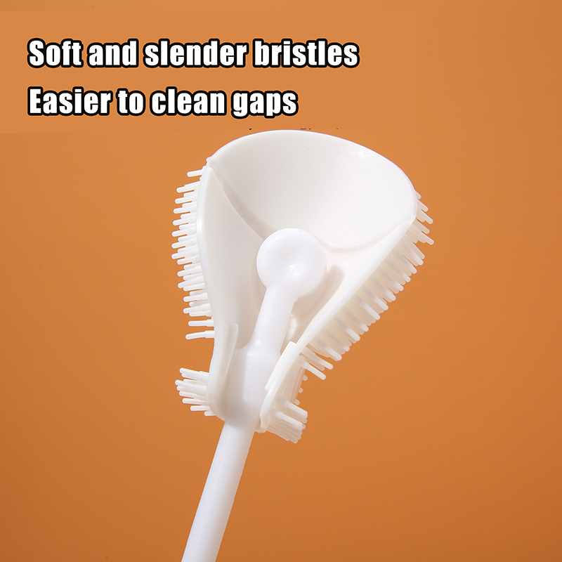 Household long handle bottle cleaning brush