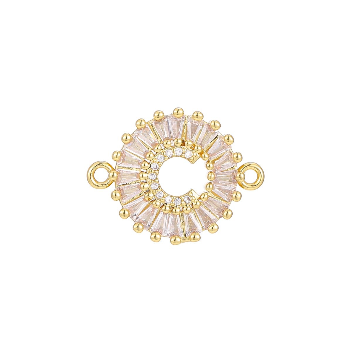 Zircon flower 26-letter bracelet