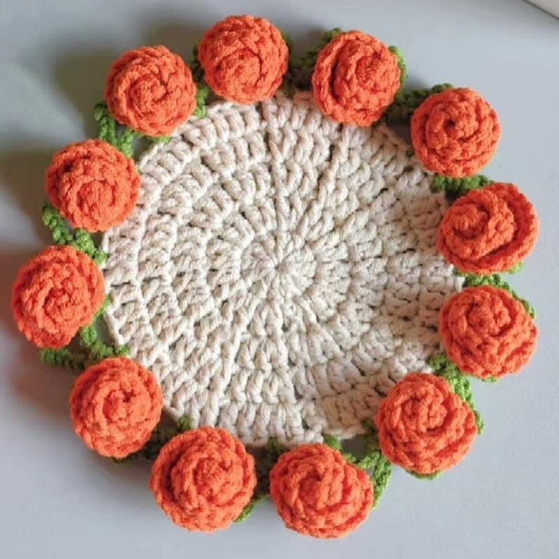 Rose Bouquet Coasters