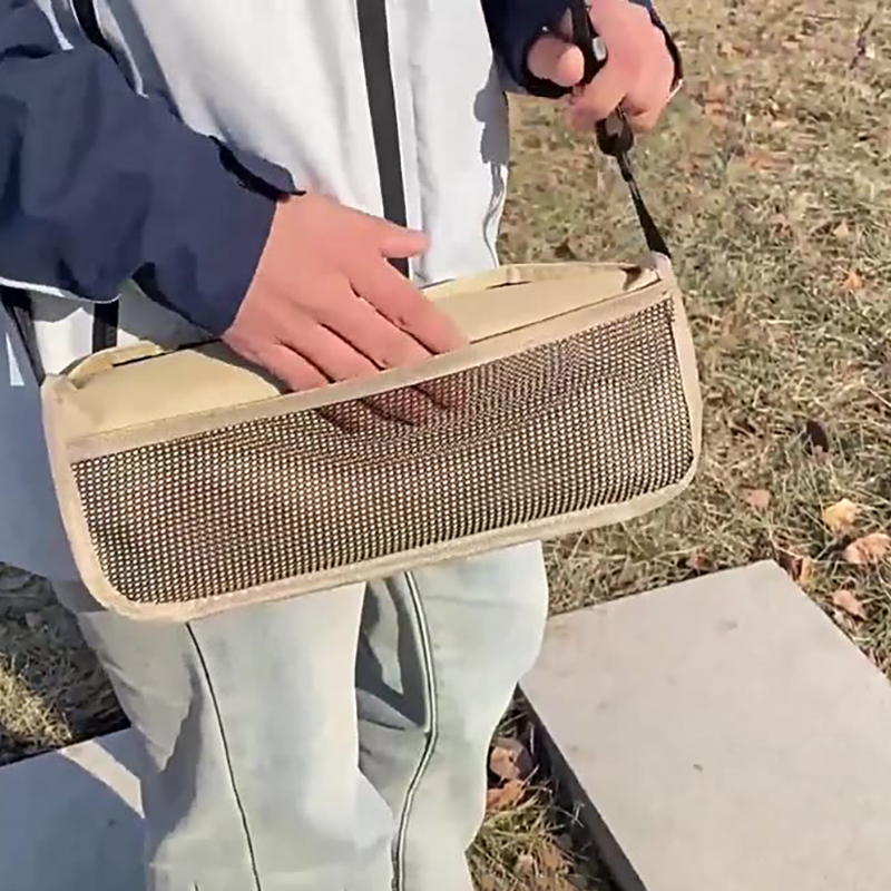 Outdoor Shoulder Bag Handbag Folding Stool Chair