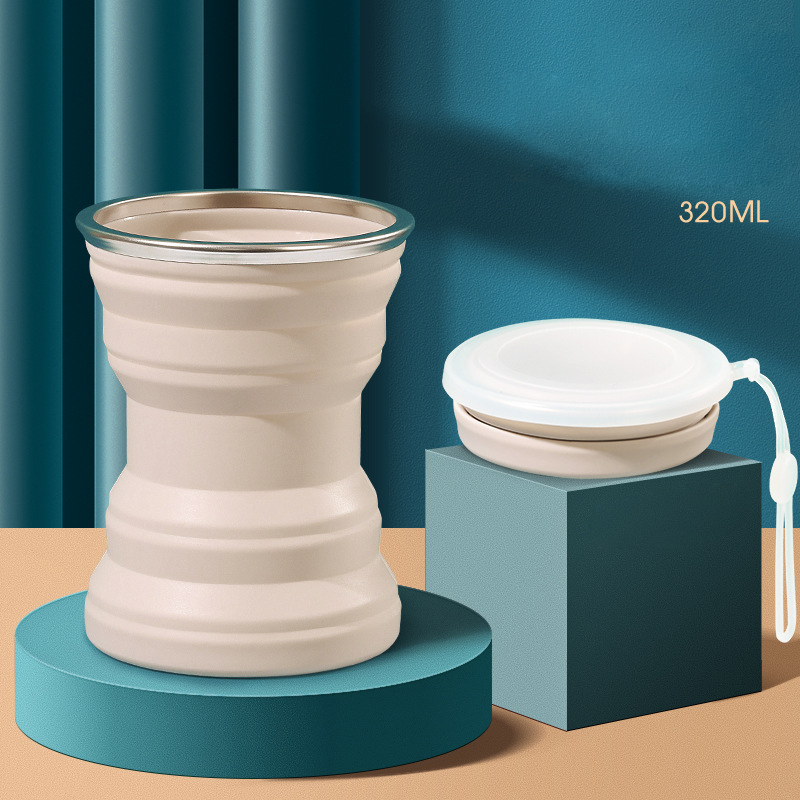 Creative mini retractable cup strap