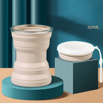 Creative mini retractable cup strap