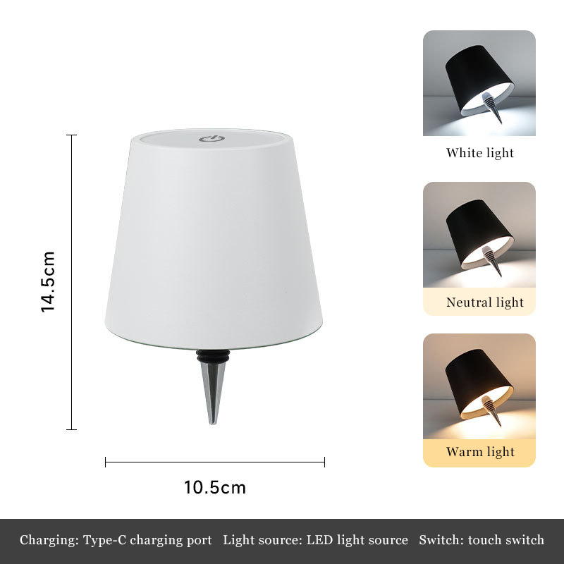 Plug-in wine bottle light