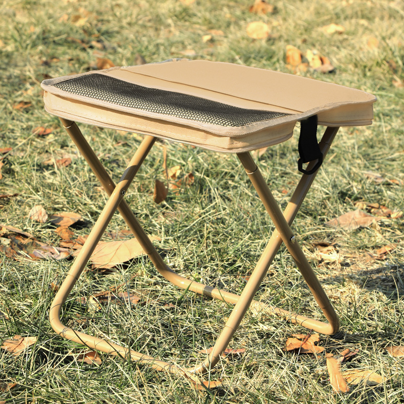 Outdoor Shoulder Bag Handbag Folding Stool Chair