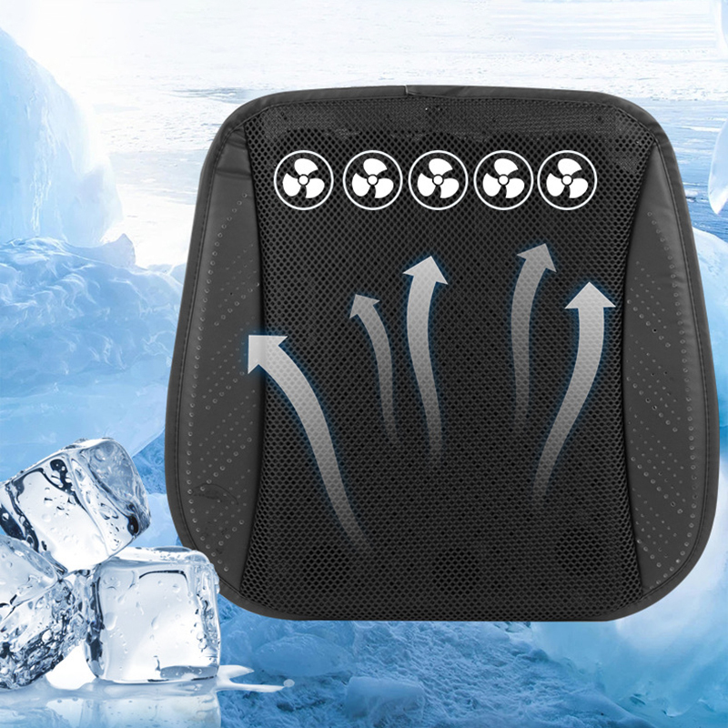 Home USB Fan Cushion Car Ice Silk Cooling Pad