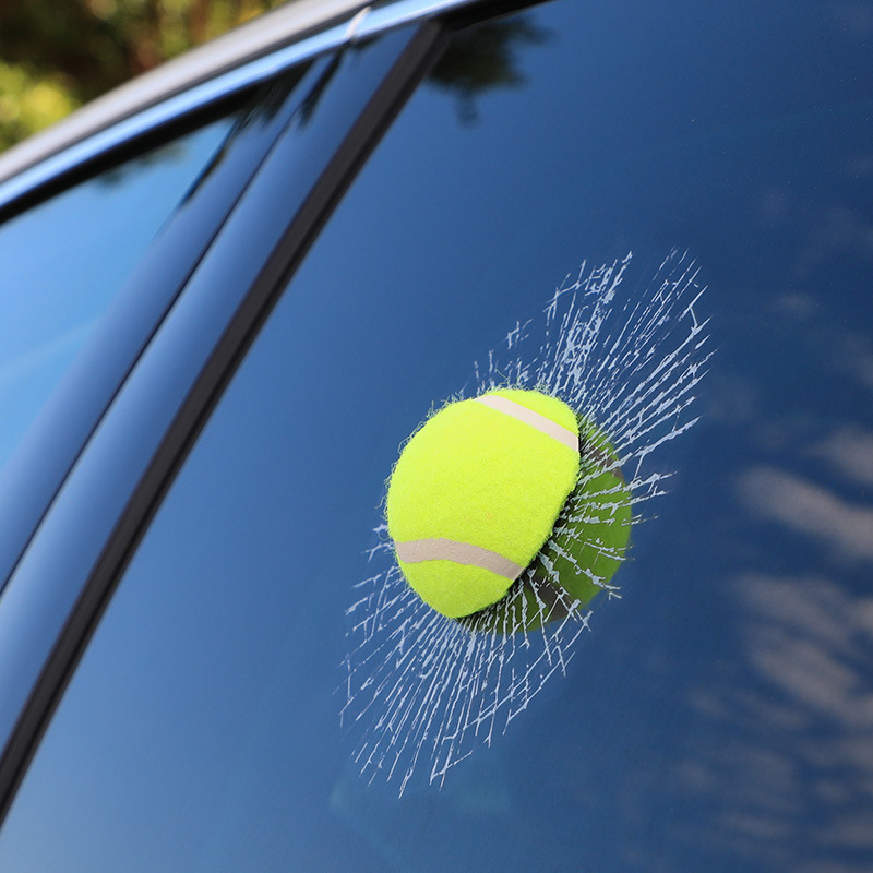 Funny creative decorative stickers tennis car stickers