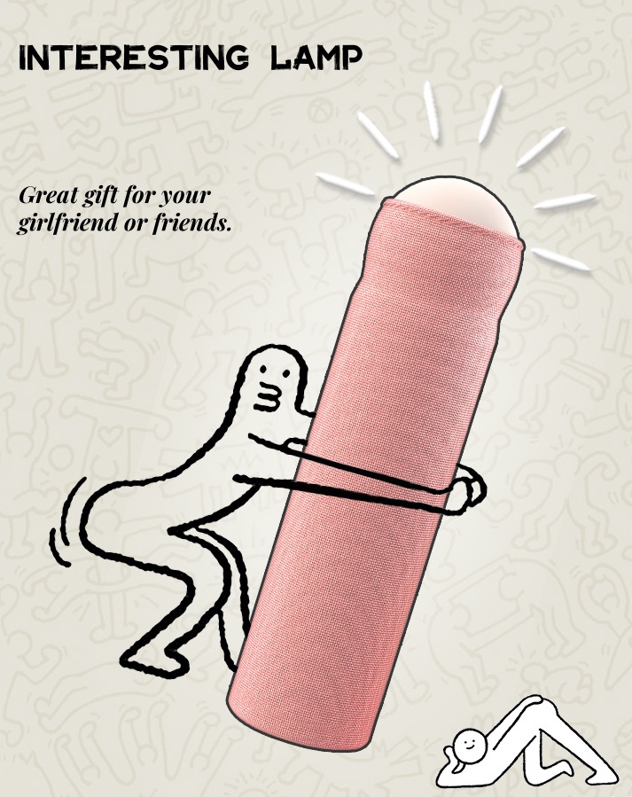 Interesting hand-pull night light