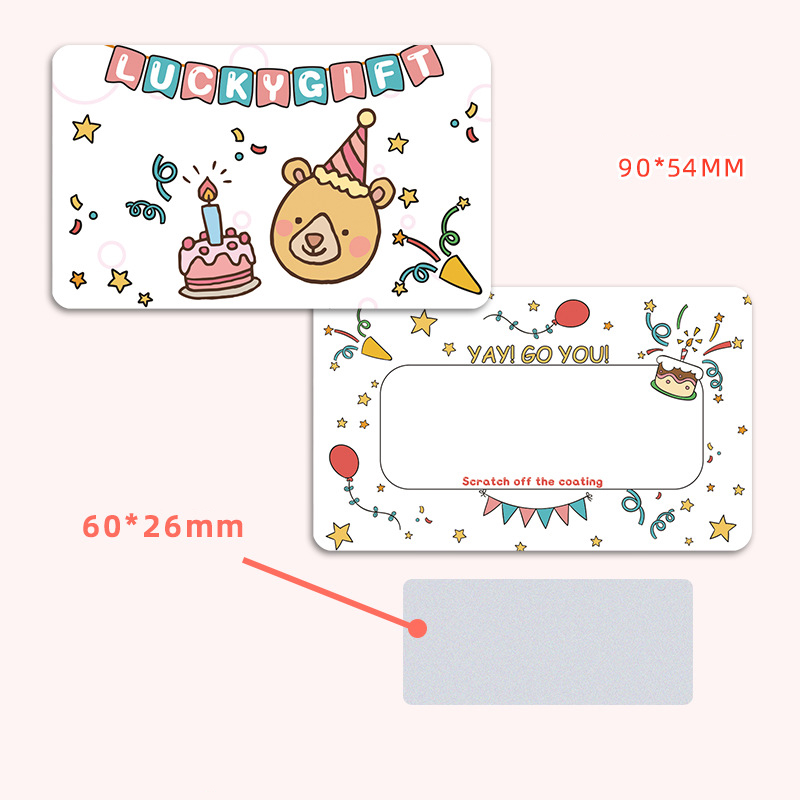 DIY Lucky Scratch