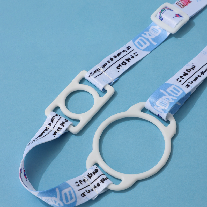 Cross-body rope water bottle water cup belt