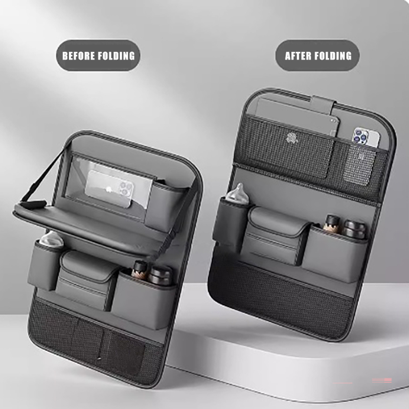 Car seat back storage bag