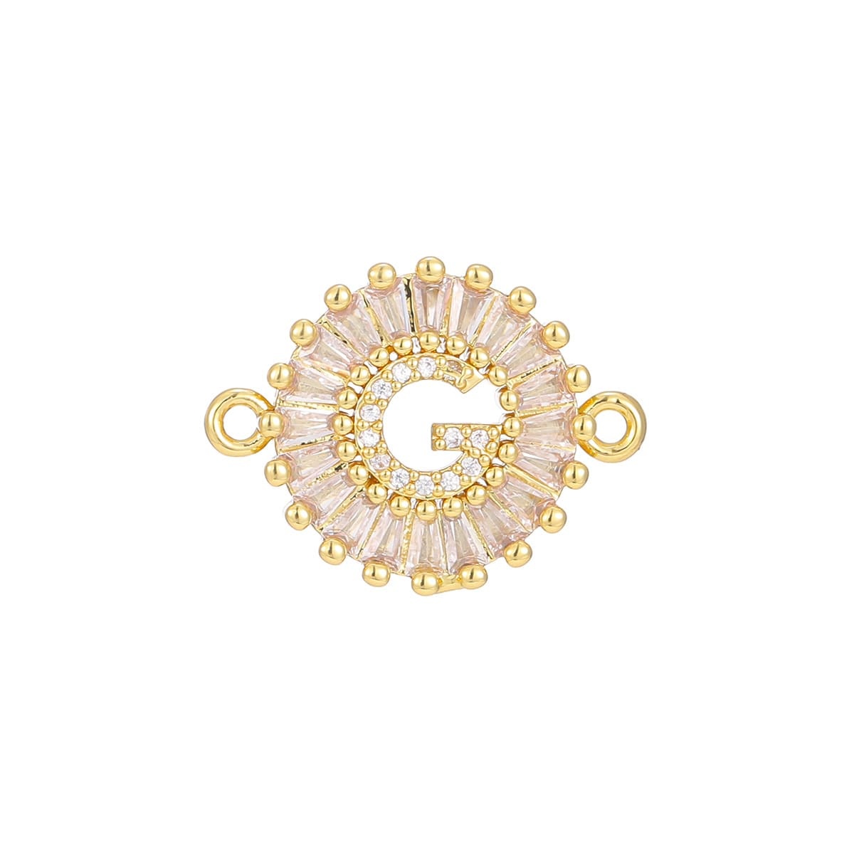 Zircon flower 26-letter bracelet