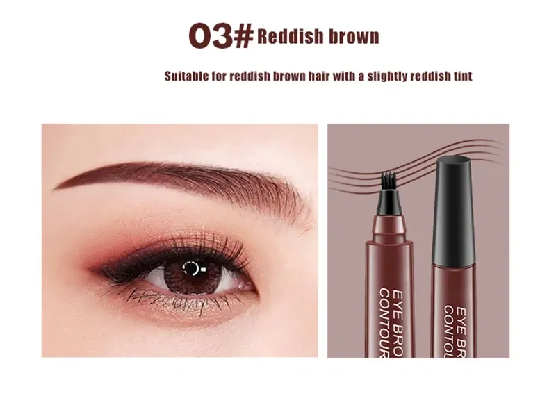 Four-pronged Wild Eyebrow Pencil