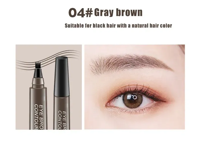 Four-pronged Wild Eyebrow Pencil