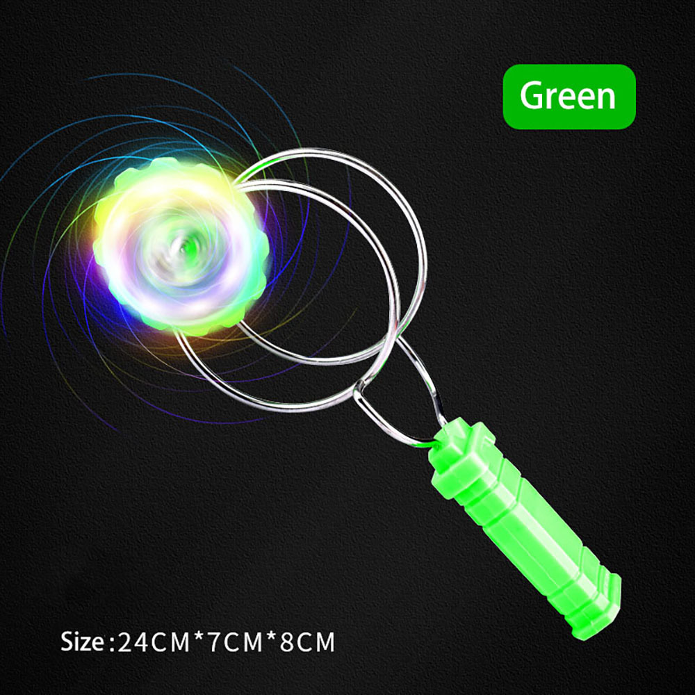 Children's magic flying luminous top