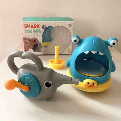 Children's water crab foam blowing machine