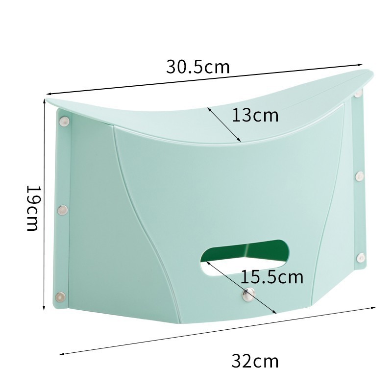 Card folding stool