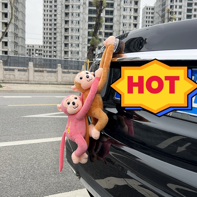 Cute Monkey Car Decoration