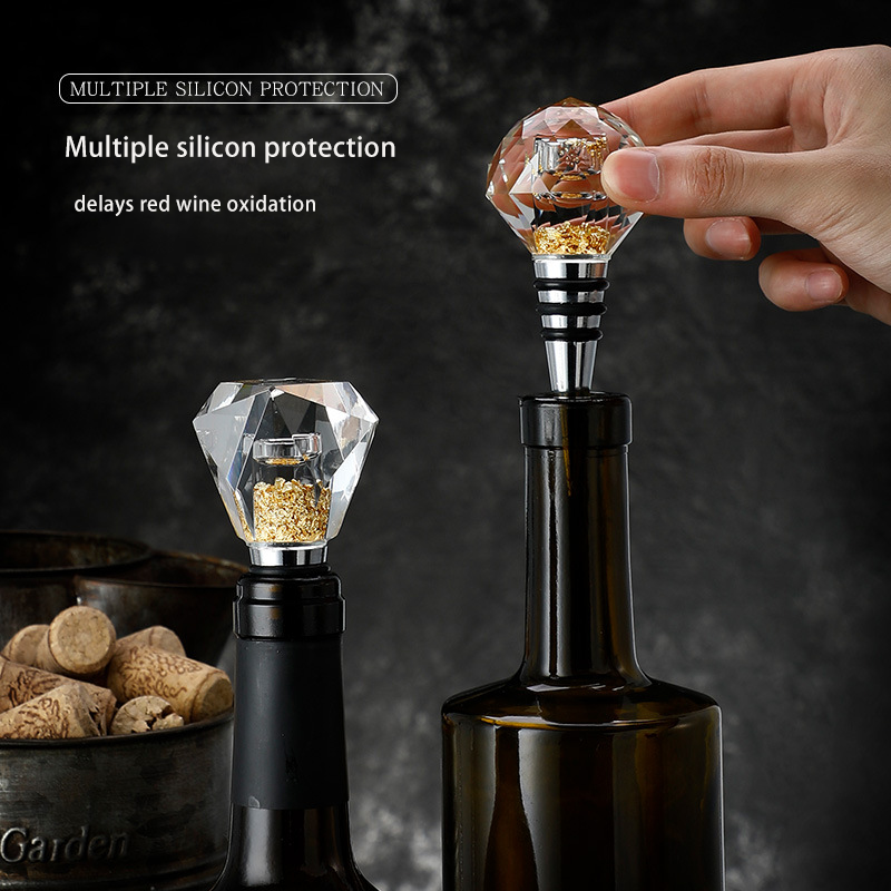 Food grade silicone universal wine stopper