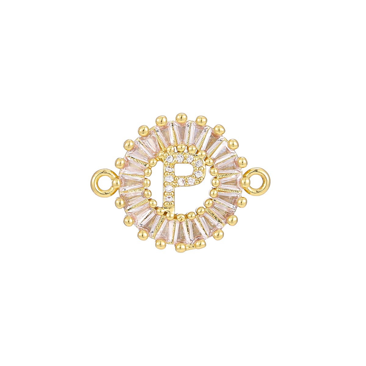 Zircon flower 26-letter bracelet