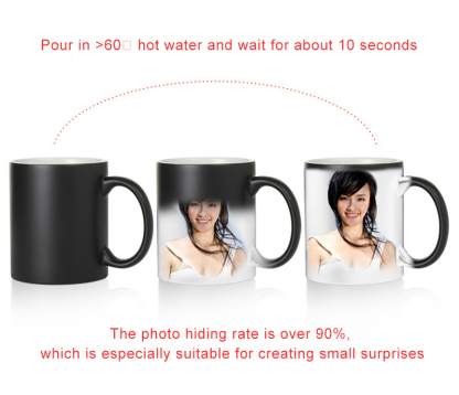 Creative color changing mug