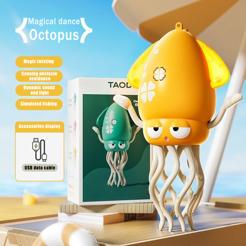 Magical dancing octopus electric early childhood education toy