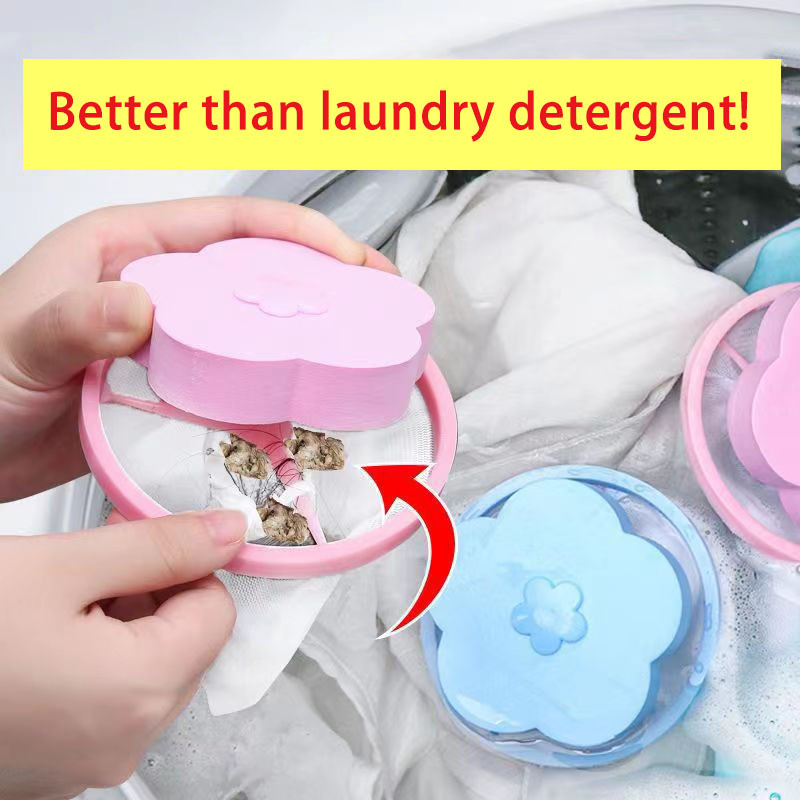 Washing machine floating filter bag filter